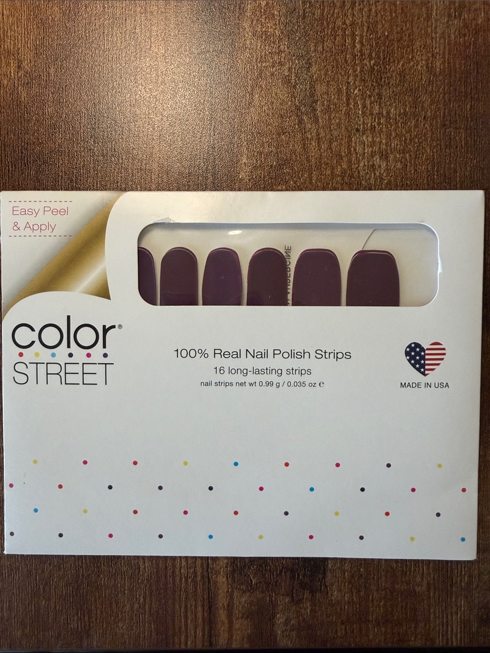 Color Street Nail Polish Strips - Aberdeen Aubergine